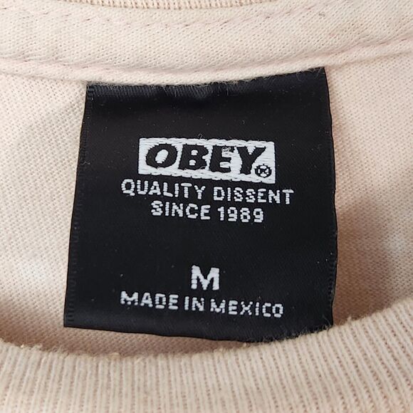 Vtg Obey Shirt Y2k Streetwear Skateboard Punk Retro Zumiez Skater Grunge Hipster - Picture 7 of 9